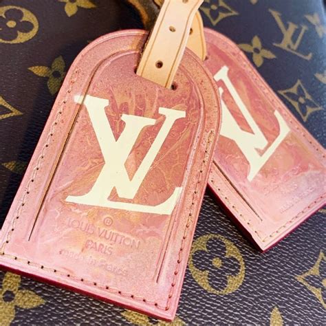 louis vuitton luggage tag hot stamp ideas|Louis Vuitton canvas service.